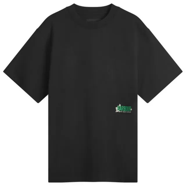 Barbour Leonard OS Graphic T-Shirt - Black