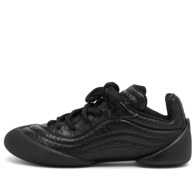 Alexander McQueen Men's Dumbo Grain Leather Sneaker Black