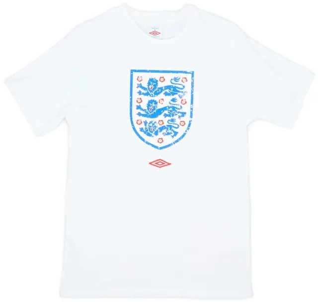 2008-10 England Umbro Cotton Tee - 9/10 - (M)