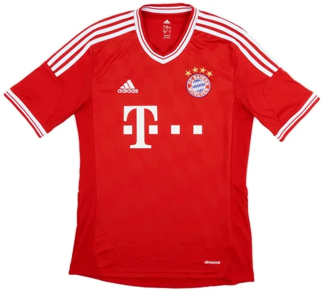 adidas 2013-14 Bayern Munich Home Shirt - 9/10 - (S)