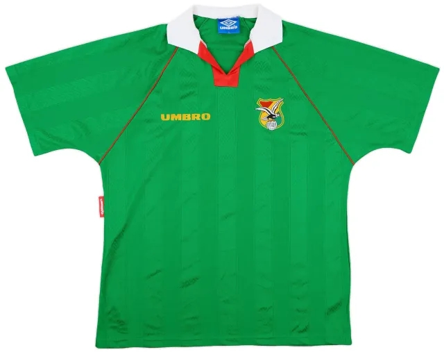 Umbro 1994 Bolivia Home Shirt - 9/10 - (XL)