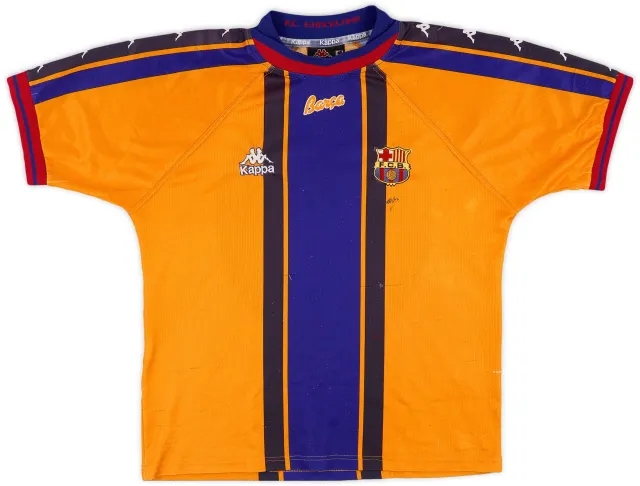 Kappa 1997-98 Barcelona Away Shirt - 7/10 - (S)
