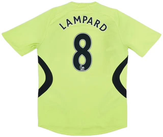 adidas 2007-08 Chelsea Away Shirt Lampard #8 - 6/10 - (M)