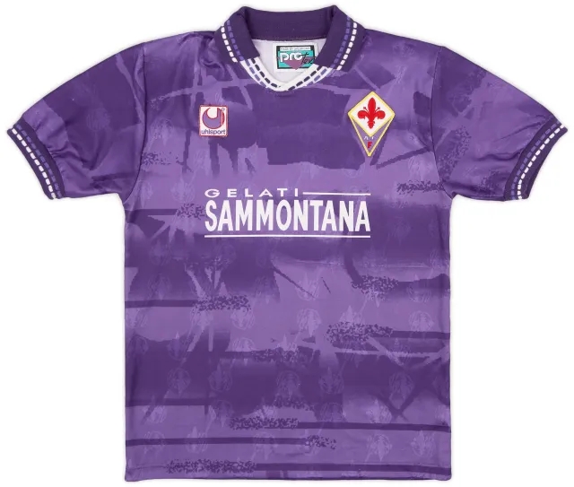 1994-95 Fiorentina Home Shirt - 9/10 - (L)