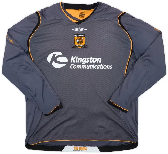 Umbro 2008-09 Hull City Away L/S Shirt - 7/10 - (XXL)