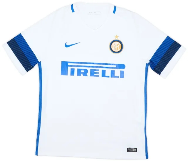Nike 2016-17 Inter Milan Away Shirt - 9/10 - (M)