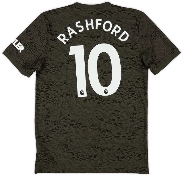 adidas 2020-21 Manchester United Away Shirt Rashford #10 - 9/10 - (M)