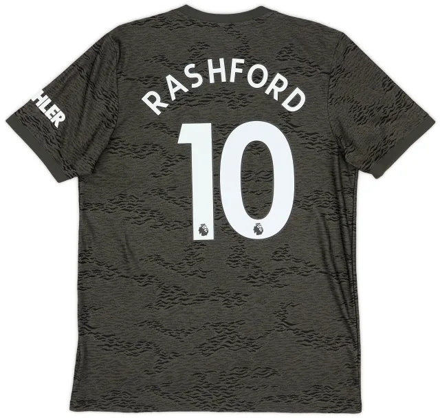 adidas 2020-21 Manchester United Away Shirt Rashford #10 - 9/10 - (L)