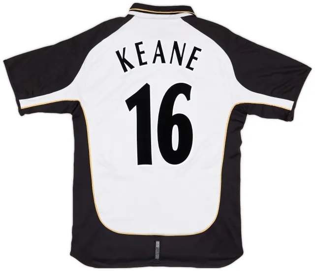 Umbro 2001-02 Manchester United Centenary Away/Third Shirt Keane #16 - 5/10 - (S)