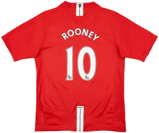 Nike 2007-09 Manchester United Home Shirt Ronaldo #7 - 7/10 - (XL)
