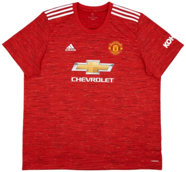 adidas 2020-21 Manchester United Home Shirt - 10/10 - (3XL)
