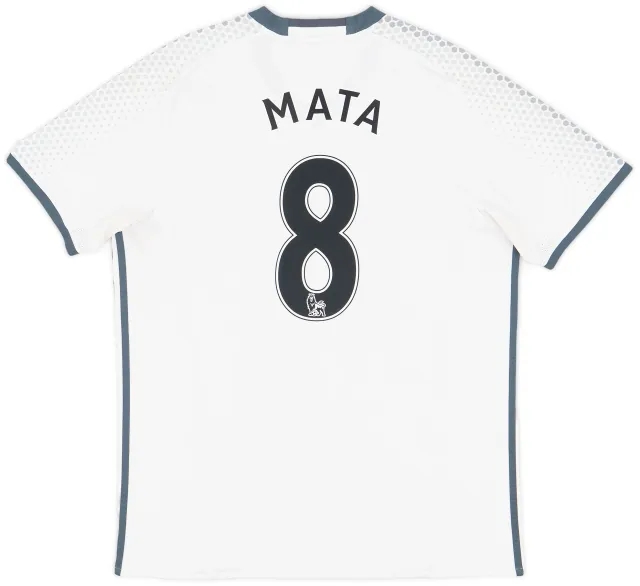 adidas 2016-17 Manchester United Third Shirt Mata #8 - 7/10 - (XL)
