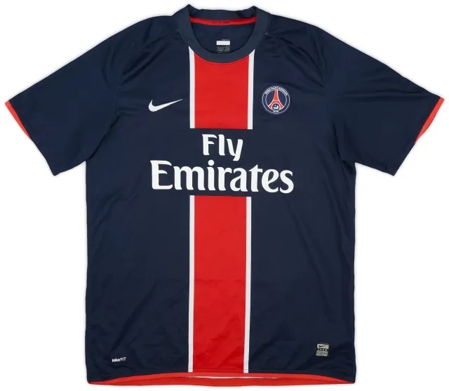 Nike 2008-09 Paris Saint-Germain Home Shirt - 5/10 - (L)