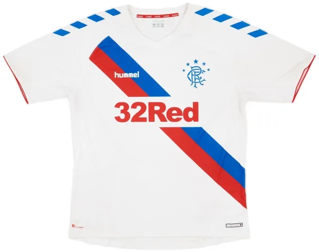 Hummel 2018-19 Rangers Away Shirt - 7/10 - (XXL)