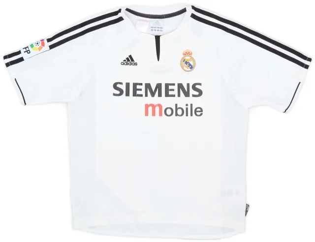 adidas 2003-04 Real Madrid Home Shirt - 6/10 - (L.Boys)
