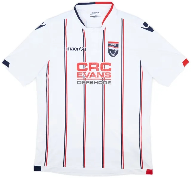 Macron 2016-18 Ross County Away Shirt - 7/10 - (3XL)