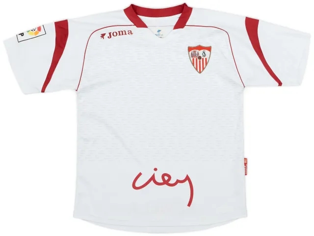 Joma 2005-06 Sevilla Home Shirt - 7/10 - (Y)