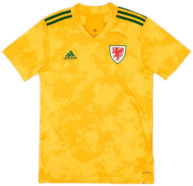 adidas 2020-21 Wales Away Ahirt - 7/10 - (S)