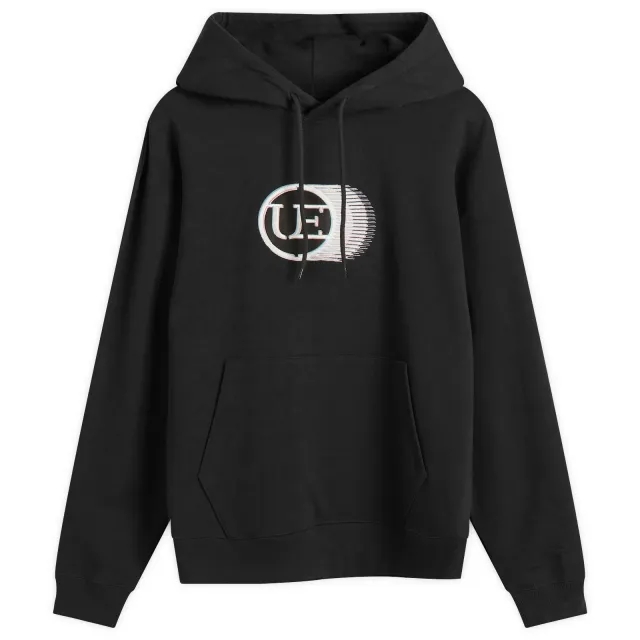 Uniform Experiment Men's Moire UE Hoodie Black