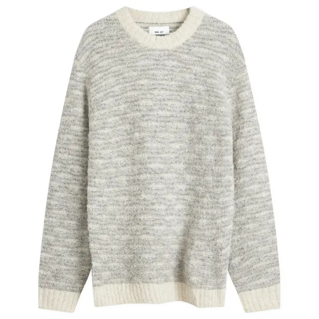 NN07 Men's Zackarias Jumper Grey Melange
