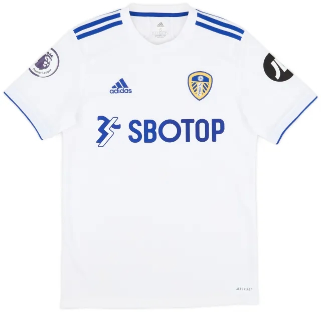 adidas 2020-21 Leeds United Home Shirt - 9/10 - (S)