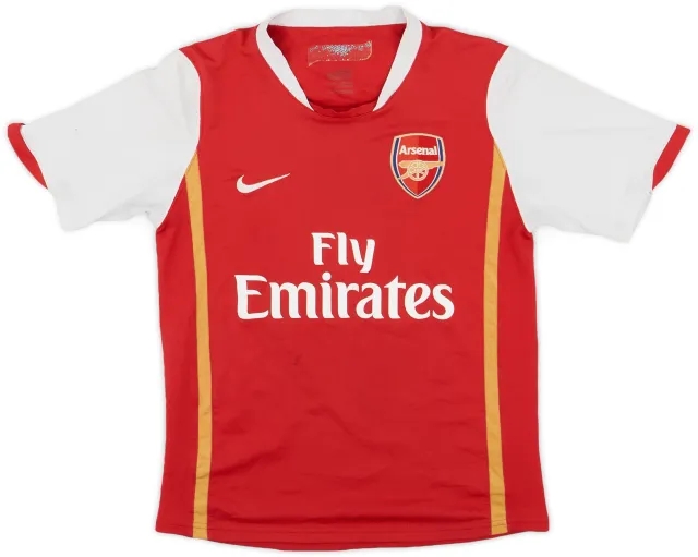 Nike 2006-08 Arsenal Home Shirt - 5/10 - (M.Boys)