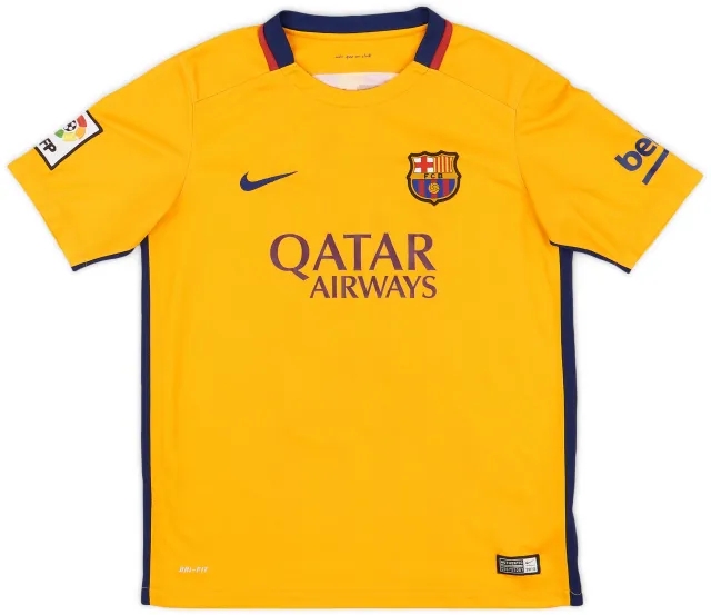 Nike 2015-16 Barcelona Away Shirt - 7/10 - (XL.Boys)