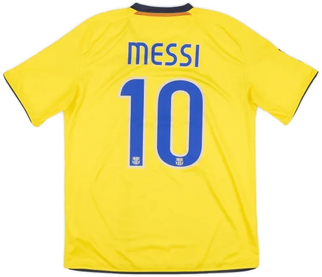 Nike 2008-10 Barcelona Away Shirt Messi #10 - 6/10 - (M)