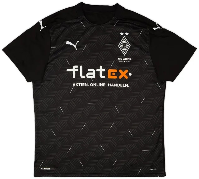 Puma 2020-21 Borussia Monchengladbach European Away Shirt - 8/10 - (XL)