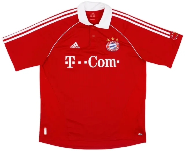 adidas 2006-07 Bayern Munich Home Shirt - 9/10 - (XL)