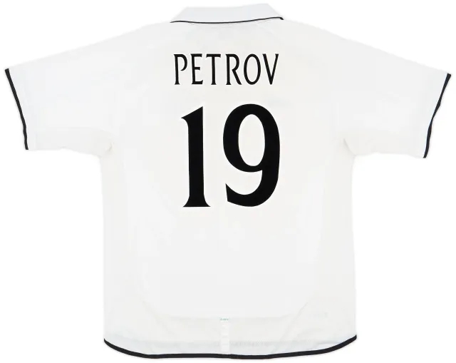 Umbro 2001-02 Celtic Away Shirt Petrov #19 - 5/10 - (XL)