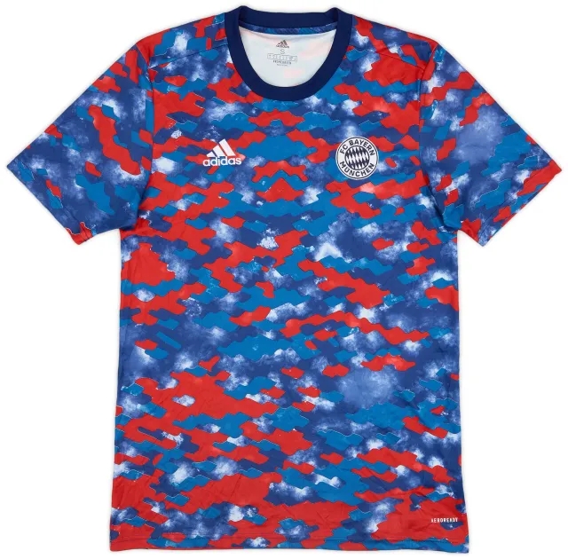 2021-22 Bayern Munich adidas Training Shirt - 8/10 - (S)