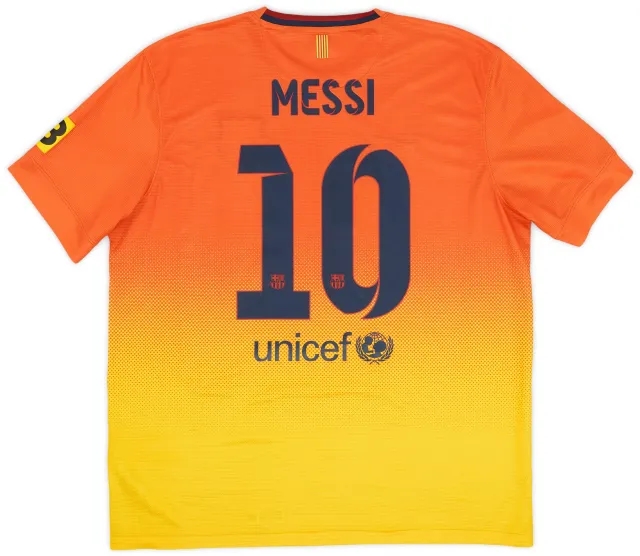 Nike 2012-13 Barcelona Away Shirt Messi #10 - 8/10 - (XL)