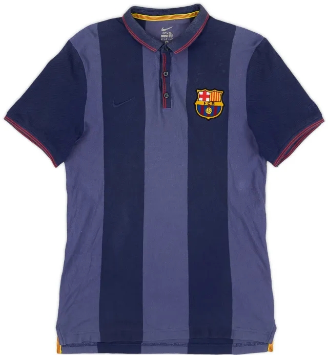 2013-14 Barcelona Nike Polo Shirt - 6/10 - (M)