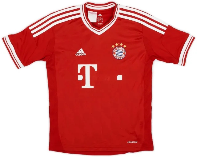 adidas 2013-14 Bayern Munich Home Shirt - 5/10 - (M.Boys)