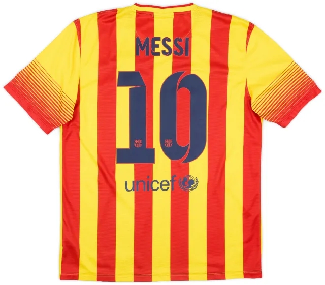 Nike 2013-15 Barcelona Basic Away Shirt (L)