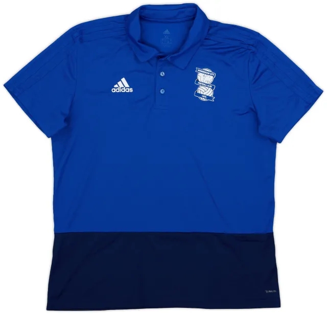 2018-19 Birmingham City adidas Polo Shirt - 8/10 - (XL)