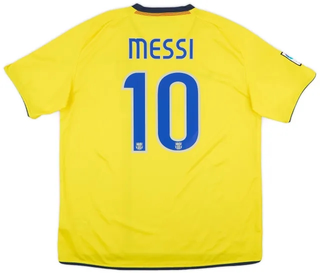 Nike 2008-10 Barcelona Away Shirt Messi #10 - 7/10 - (L)