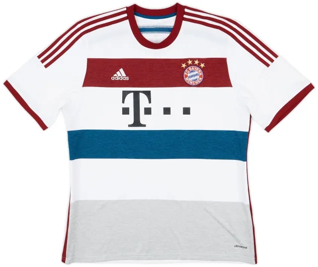 adidas 2014-15 Bayern Munich Away Shirt - 8/10 - (XL)