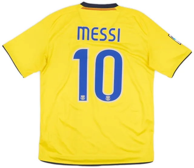 Nike 2008-10 Barcelona Away Shirt Messi #10 - 7/10 - (M)