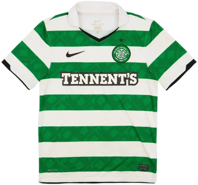 Nike Celtic Mens SS Home Shirt 2010/12