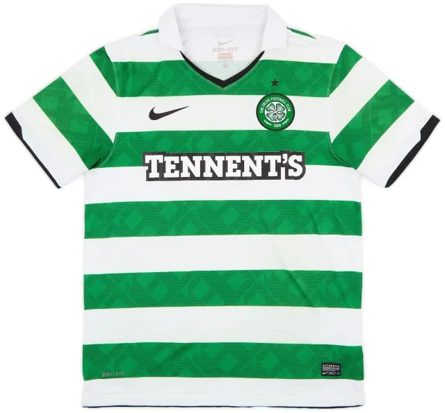 Nike 2010-12 Celtic Home Shirt - 6/10 - (M)