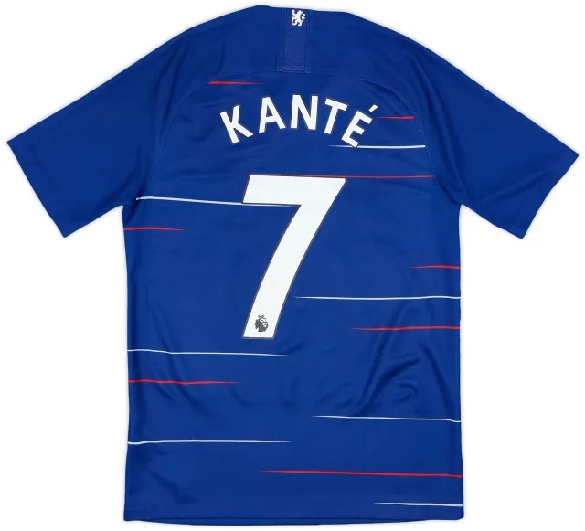Nike 2018-19 Chelsea Home Shirt Kante #7 - 8/10 - (S)