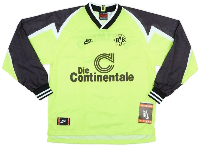 Nike 1995-96 Borussia Dortmund Home L/S Shirt (XXL)