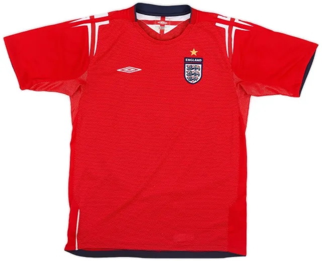 Umbro 2004-06 England Away Shirt - 8/10 - (XL.Boys)