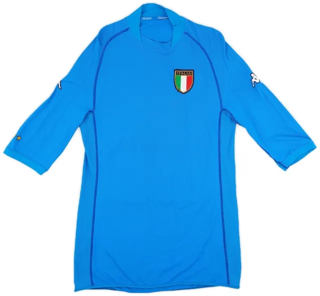 Kappa 2002 Italy Home Shirt - 6/10 - (XL)