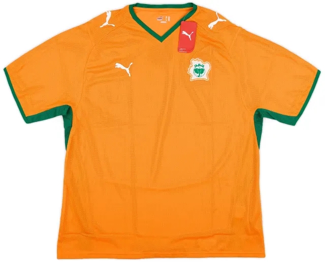 Puma 2008-10 Ivory Coast Home Shirt (XXL)