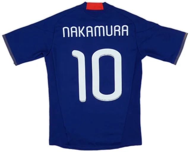 adidas 2010-12 Japan Home Shirt Nakamura #10 - 7/10 - (S)