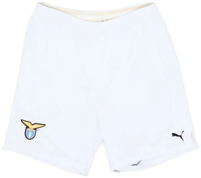 Puma 2009-10 Lazio Home Shorts - 7/10 - (XL)