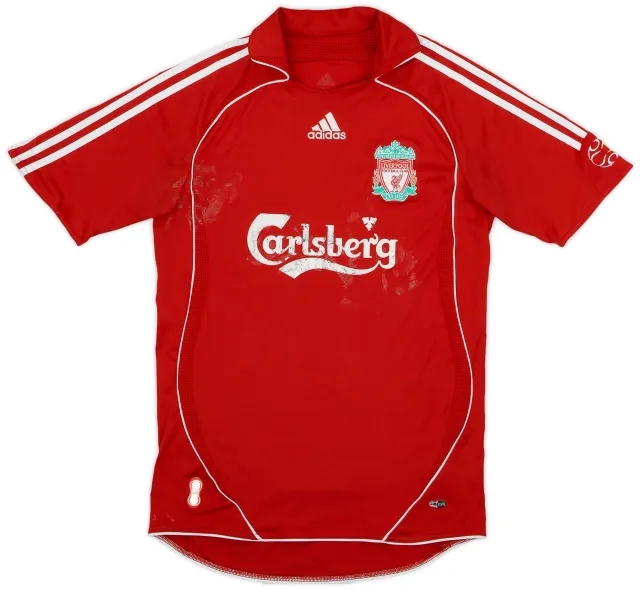 adidas 2006-08 Liverpool Home Shirt - 4/10 - (S)